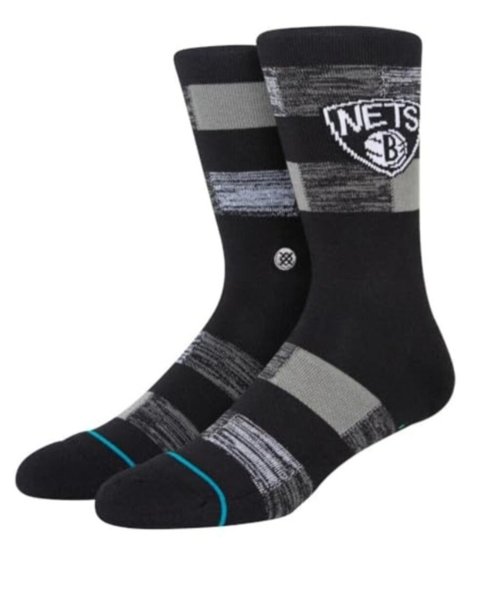 Stance Brooklyn Nets Sock Size Large